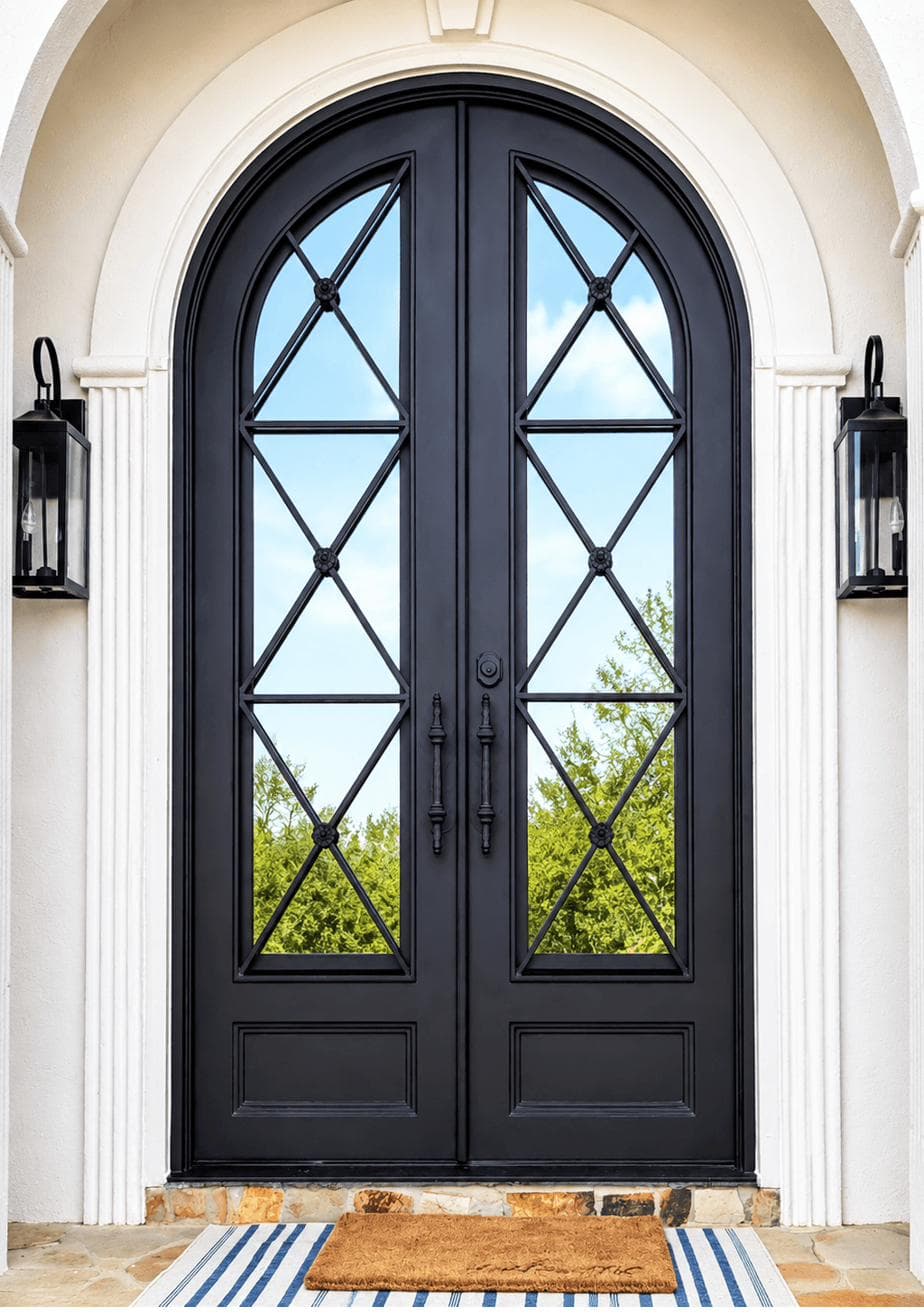 Iron Entry Double Door - PS7509